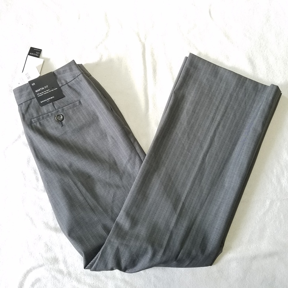 NWT Banana Republic Martin Fit Trouser Leg Pants